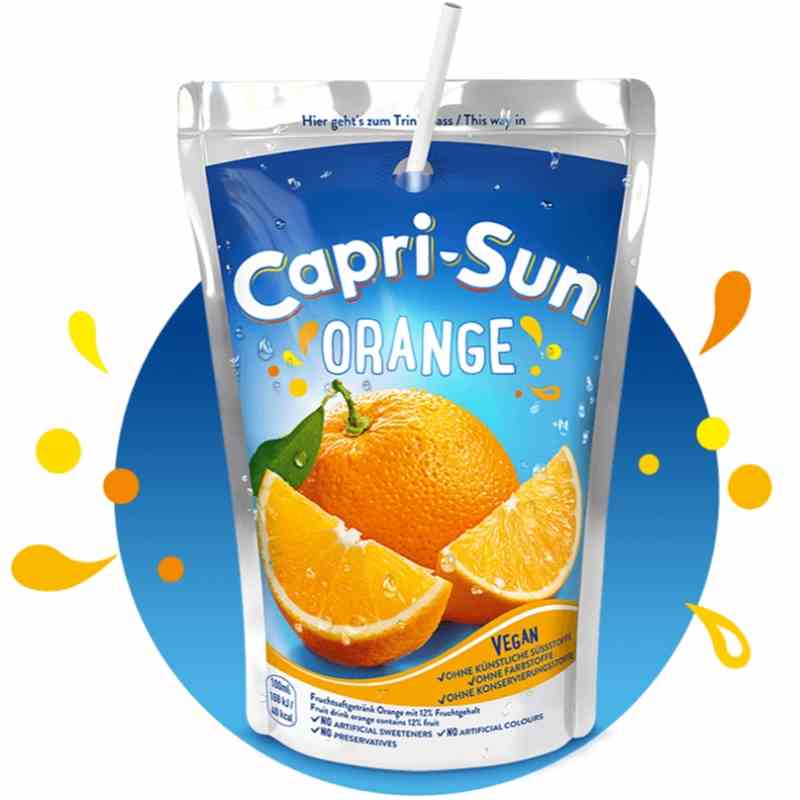 Caprisun Orange 4 er Kiiste 200 ml - Snack online kaufen