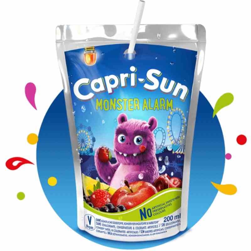 Caprisun Monster-Alarm 4 er kiste 200 ml - Snack online kaufen