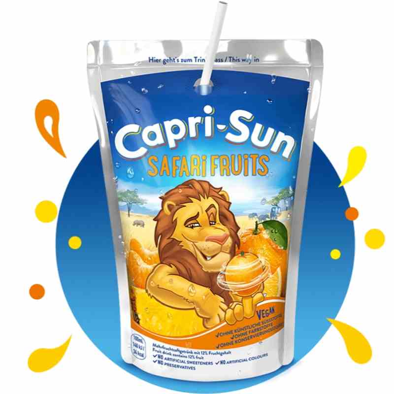 Caprisun Safari 4 er Kiste 200 ml - Snack online kaufen