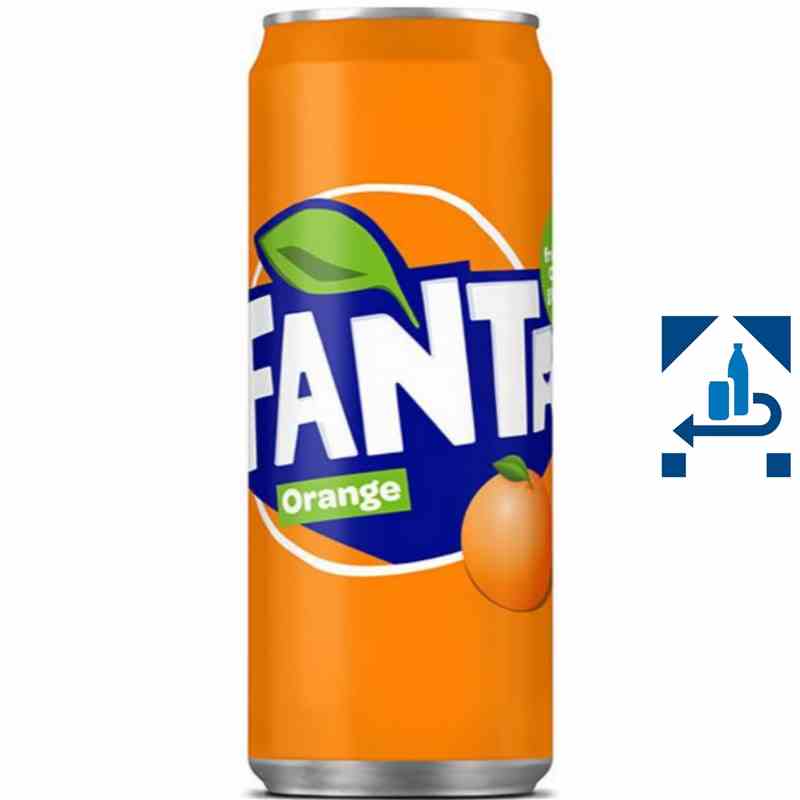 Fanta Orange Dose 330 ml - Snack online kaufen