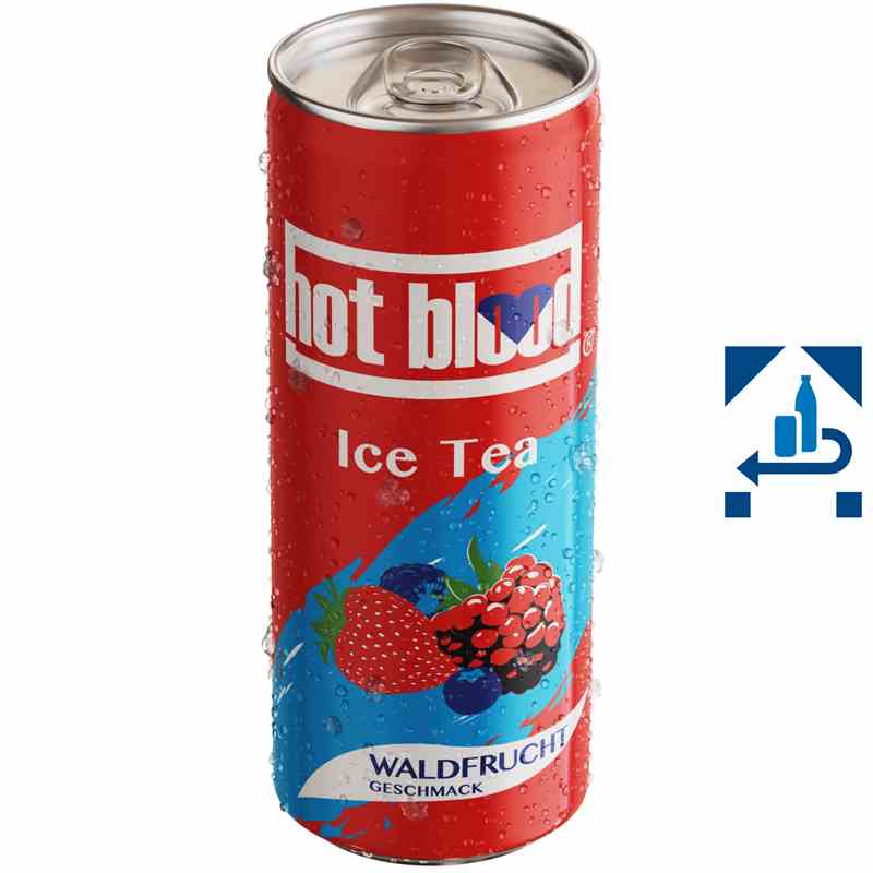 Hotblood Ice Tea Waldfrucht 333 ml - Snack online kaufen