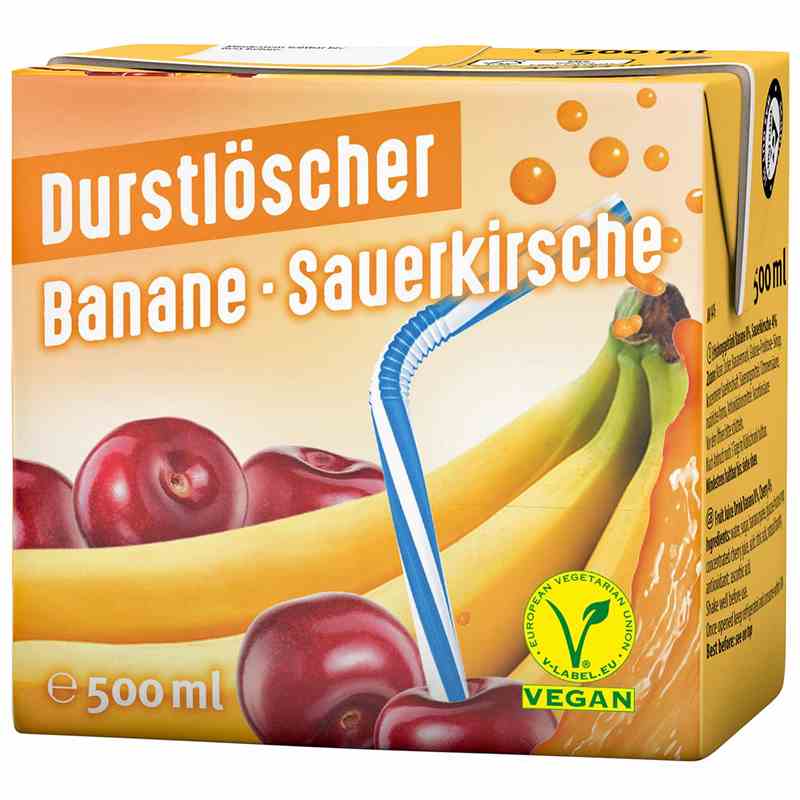 Durstlöscher Sauerkirsch Banane 500 ml - Snack online kaufen