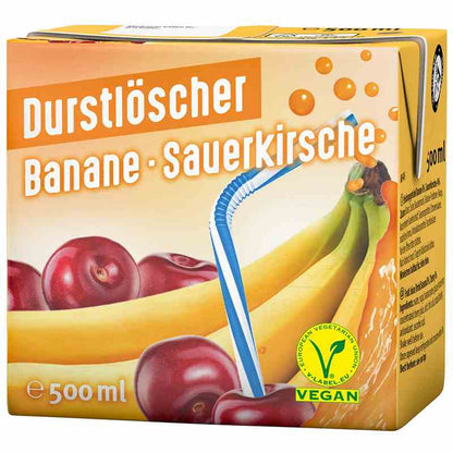 Durstlöscher Sauerkirsch Banane 500 ml - Snack online kaufen