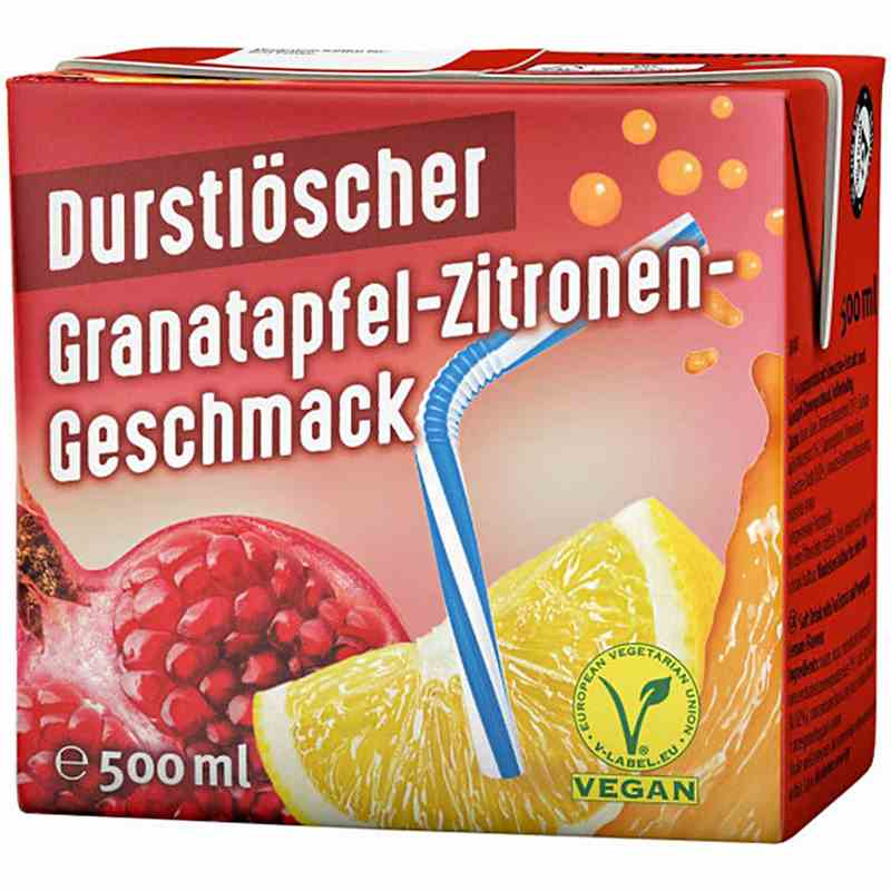 Durstlöscher Granatpfel Zitrone 500 ml - Snack online kaufen
