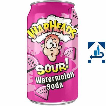 AKTION Warheads Watermelon Sour Soda 330 ml - Snack online kaufen