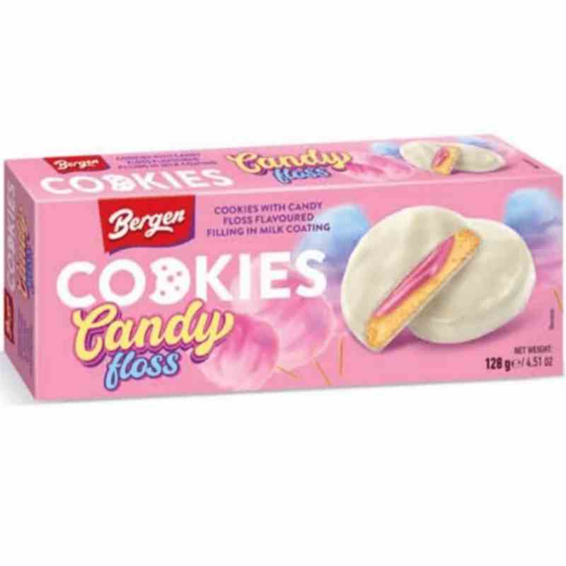 Bergen Candy Floss Cookies 128 g - Snack online kaufen
