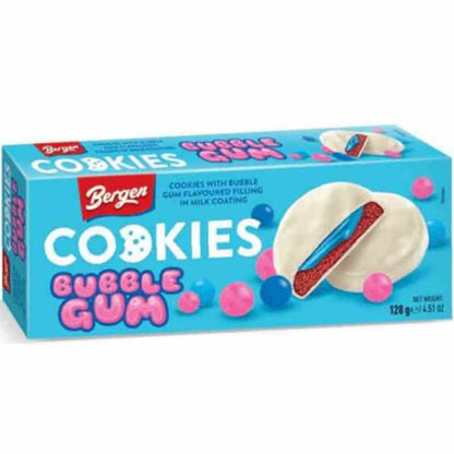Bergen Cookies Bubble Gum 128 g - Snack online kaufen