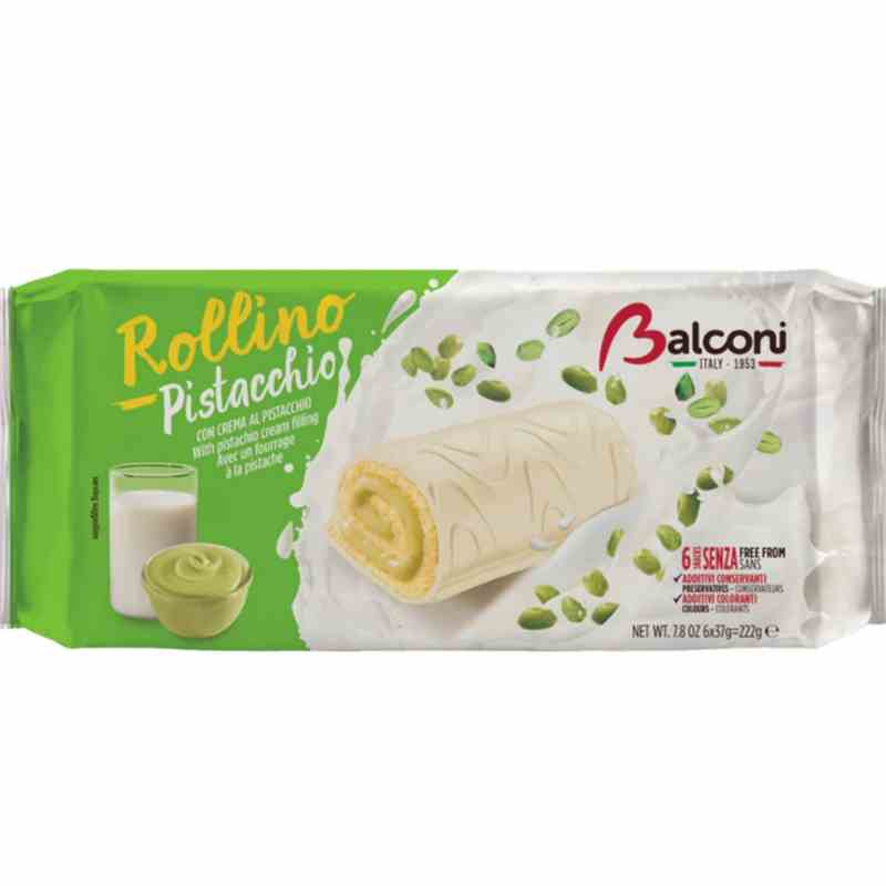 Balconi Rollino Pistacchio 222 g - Snack online kaufen