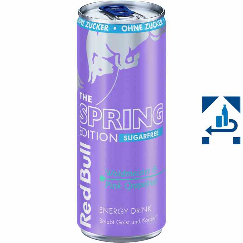 AKTION Red Bull Spring 2025 Waldmeister Pink Grapefruit 250 ml - Snack online kaufen