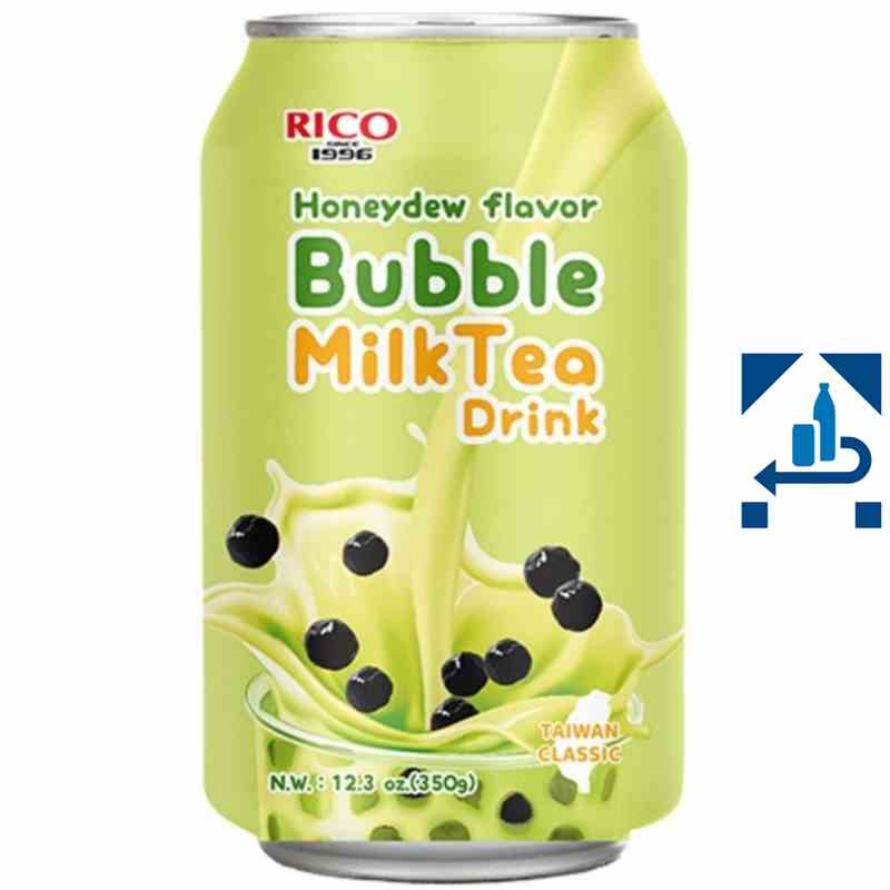 Bubble Milk Tea Getränk Honigmelone 350 ml - Snack online kaufen