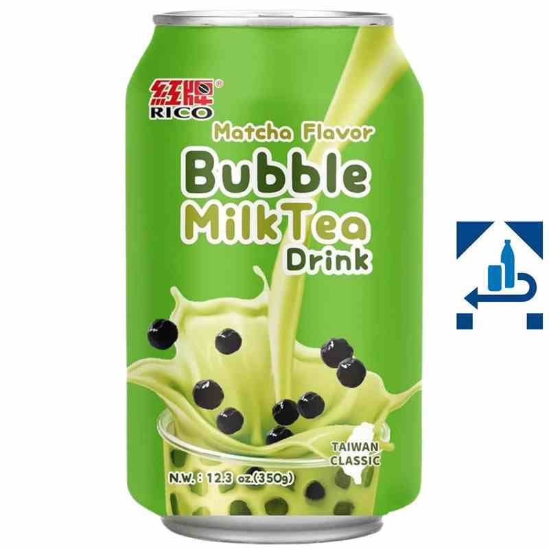Bubble Milk Tea Getränk Matcha 350 ml - Snack online kaufen