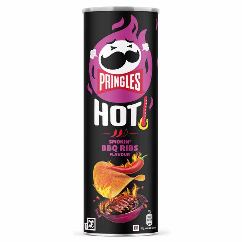AKTION Pringles Hot BBQ Ribs 160g - Snack online kaufen